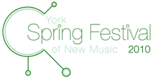 York Spring Festival of New Music 2010 Logo