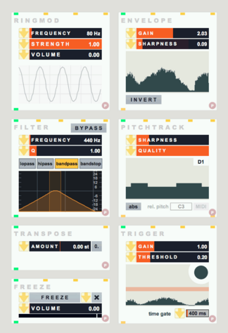 Some modules from the 264 Tools Max package.